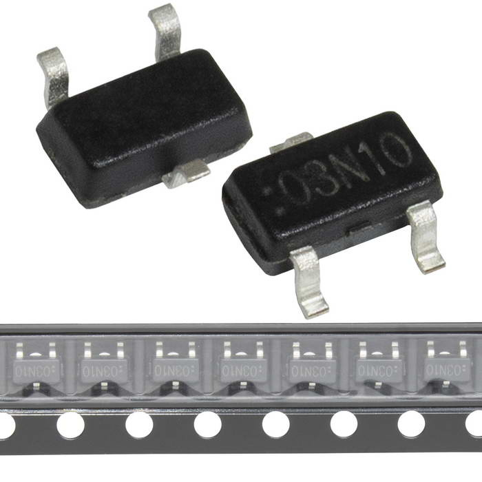 AO3442 HXY полевой транзистор (MOSFET), N-канал, 100 В, 3 А, 283 мОм, SOT-23-3L фото 1