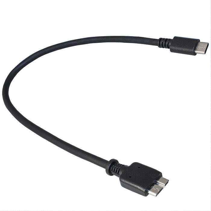 Компьютерный шнур RUICHI USB 3.0 Micro-B - Type-C, 0.3 м фото 1
