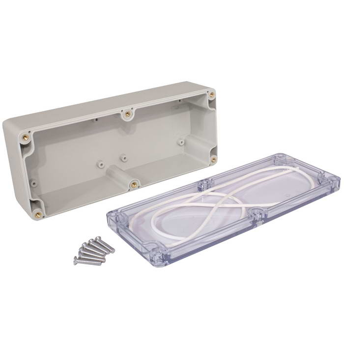 Корпус для РЭА пластиковый влагозащищенный ZTM-ELECTRO Z10-20C, IP65, 194x80x56 мм фото 1