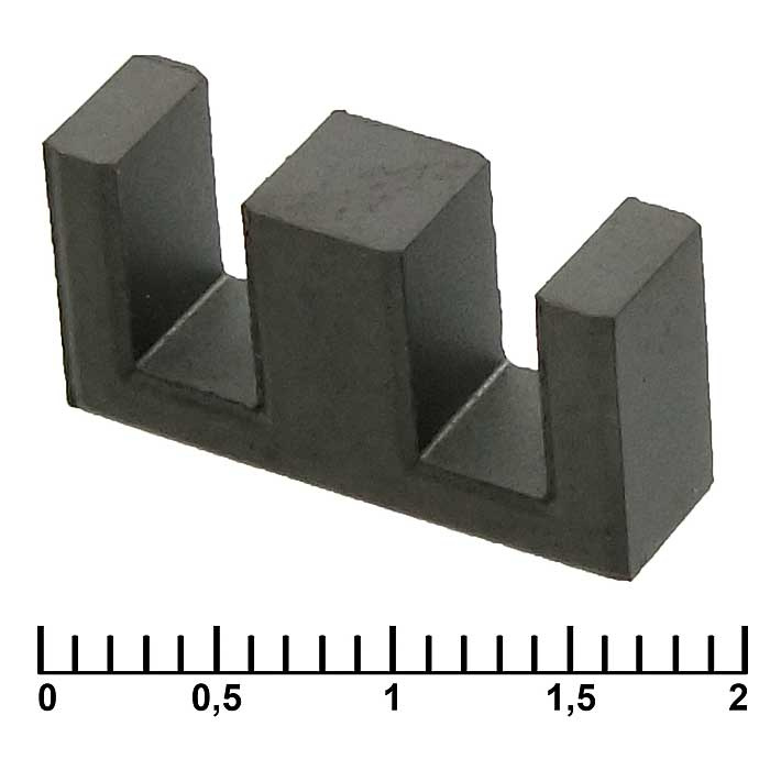 Ферритовый сердечник Ш-образный RUICHI серии EE, 16x8x5 мм, PC40 фото 1