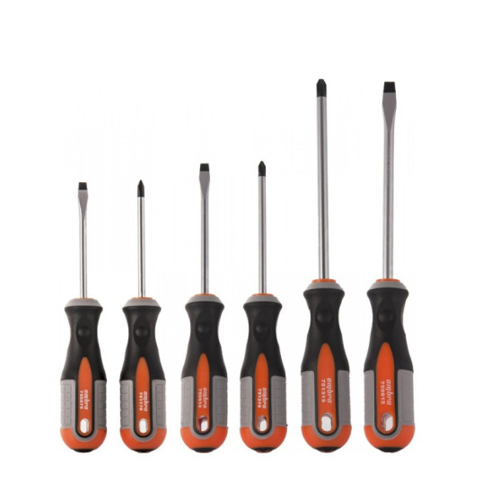 Набор отверток стержневых ROUND GRIP, 6 предметов, Ombra  975006 фото 1