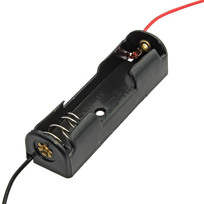 Батарейный отсек RUICHI Battery Holder for Li-ion 1X14500, открытый фото 1