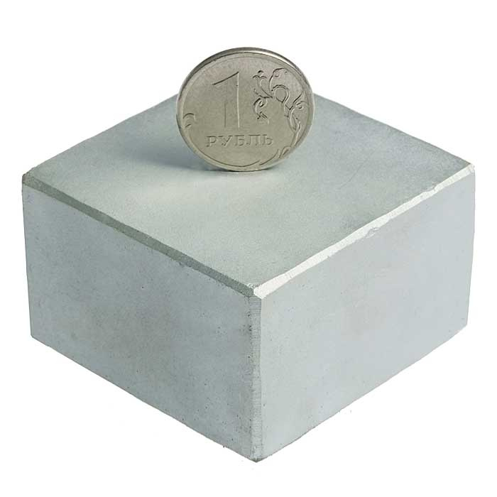 Магнит RUICHI B 50x50x30 мм, класс N35, квадратный фото 1