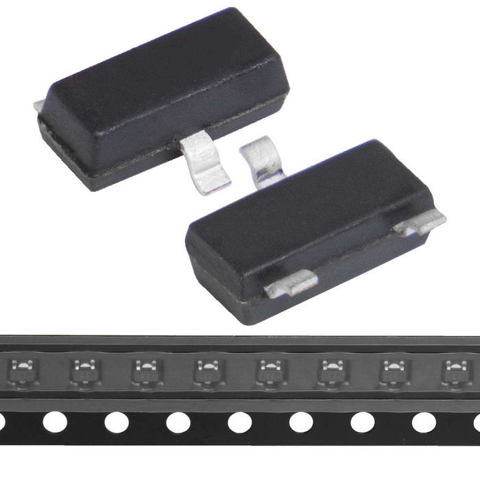 DTC143EE SLKOR цифровой транзистор NPN, 50 В, 0.1 А, R1=4K7, R2=4K7, SOT-523 фото 1