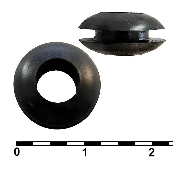 Втулка проходная RUICHI 5х11х7х5.5х1.5, резина EPDM фото 1