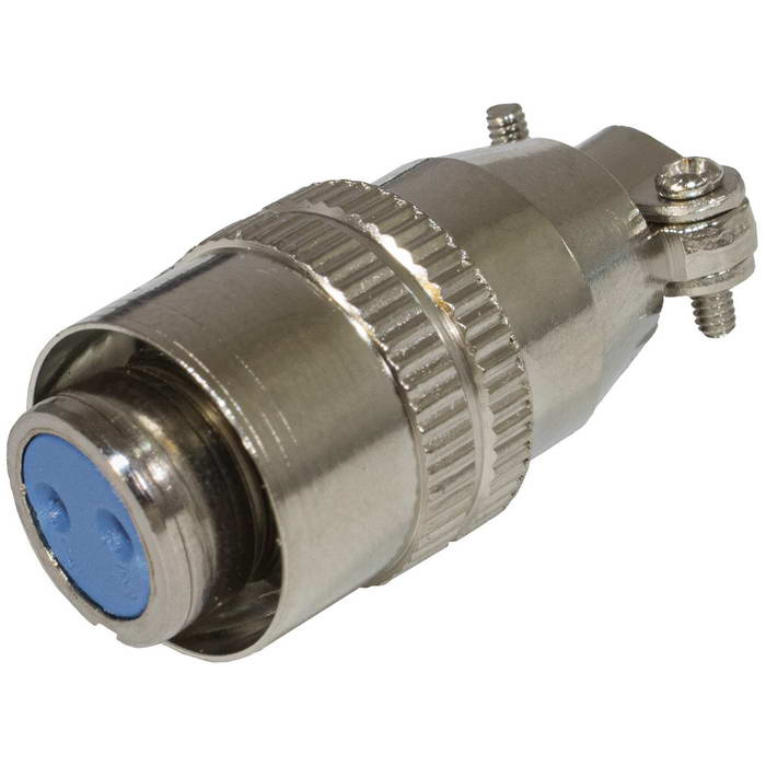 Разъём быстроразъёмный RUICHI XS9-2(Zn) cable jack, 2-х контактый фото 1