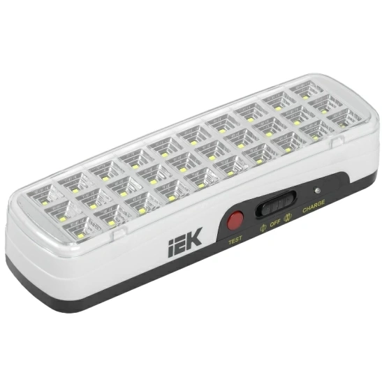 Светильник аварийный IEK ДБА 3926, 3 Вт, аккумулятор, 30 LED, 3 ч, 220 В фото 1