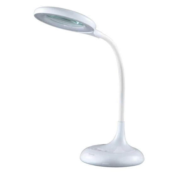 Светильник настольный LED General GLTL-022 (800022) с линзой 10W 3000-6500K белый 530Лм фото 1