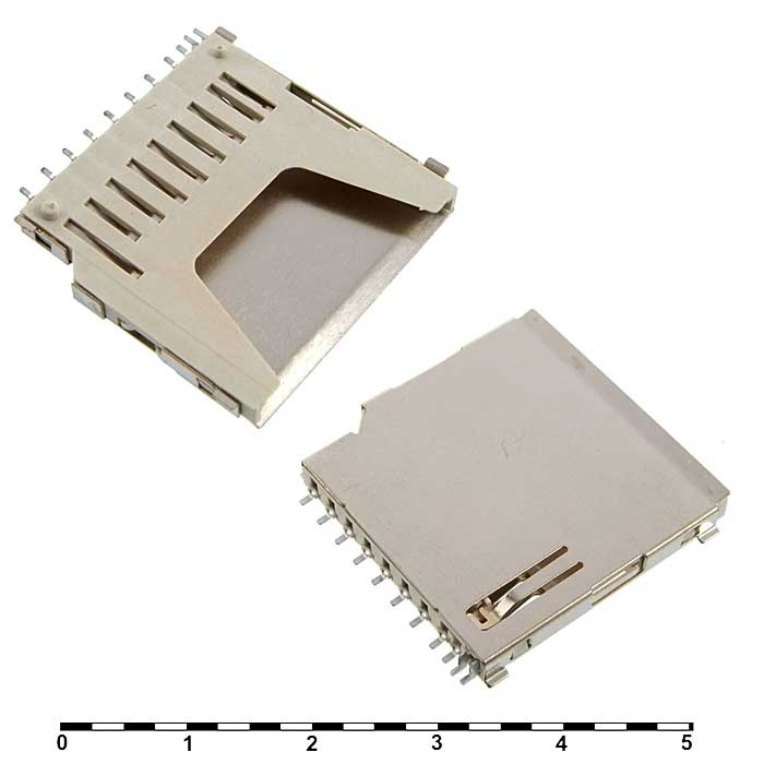 Держатель SIM RUICHI SD-06, 6 контактов фото 1