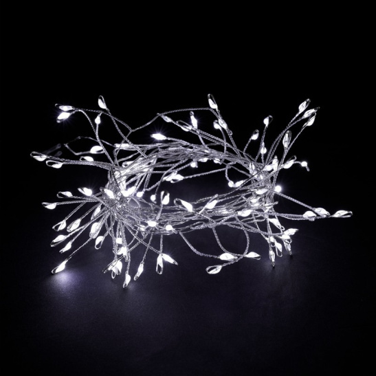 Гирлянда светодиодная TDM "Самоцветы" USB (SQ0361-0200) 100 LED, 2 м, белый, IP20 фото 1
