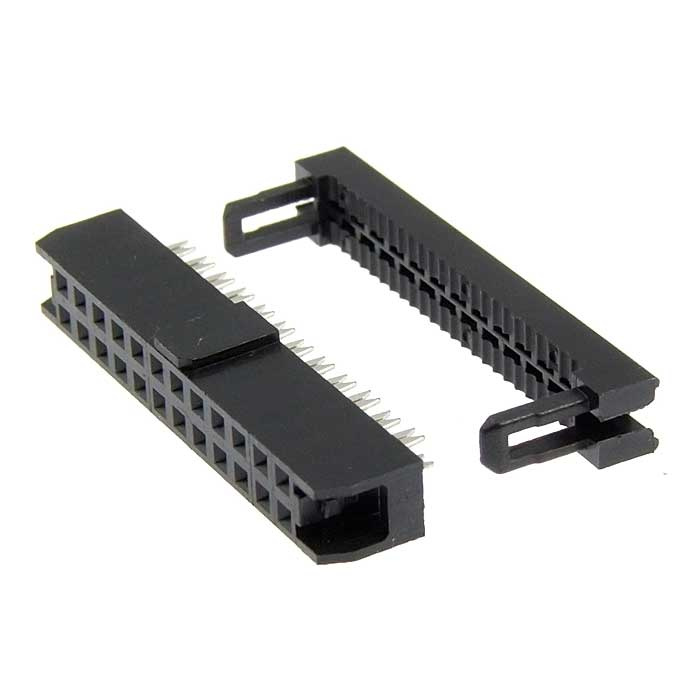 Разъём IDC RUICHI IDC2-24F, 2.00 мм, 24 контактов фото 1