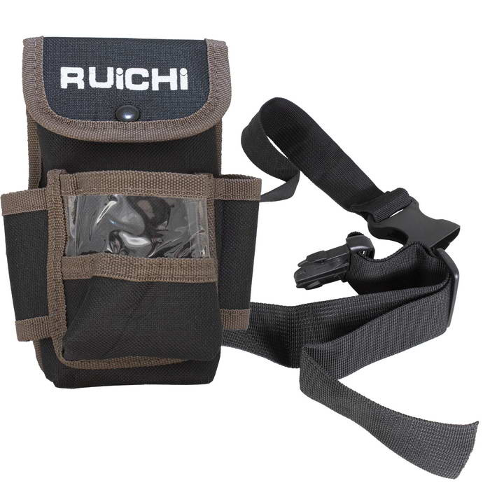 Сумка для инструмента RUICHI RH-102, 200х150х30 мм, поясная, полиэстер, коричневая фото 1