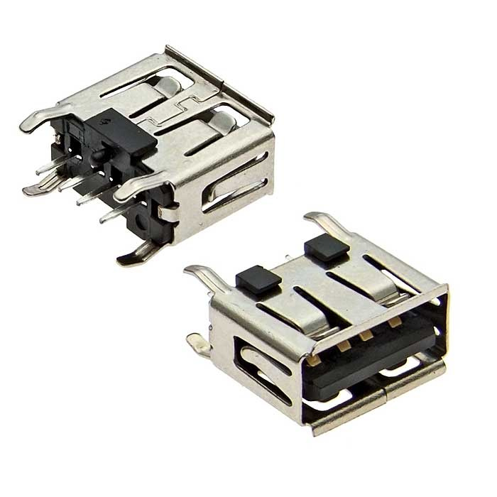 Разъём USB SZC USBA-1JS (SZC), 4 контакта фото 1