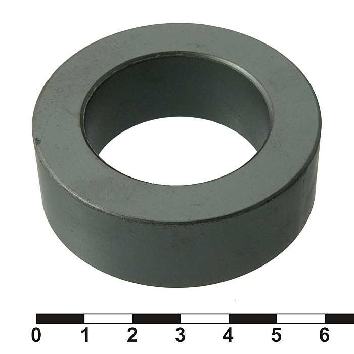Ферритовый сердечник кольцевой RUICHI R59/37x20 мм, PC40 фото 1