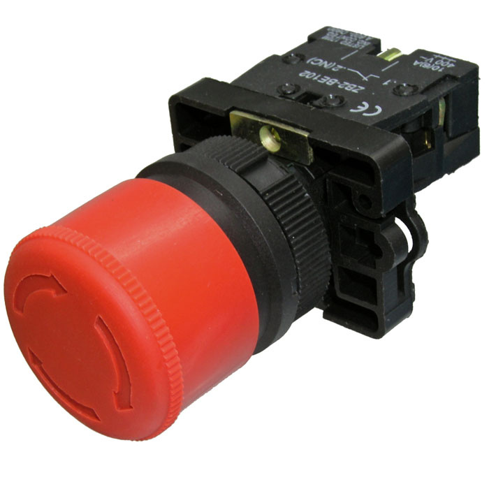 Кнопочный переключатель RUICHI LXA2 (3SA5)-BS442, ON-OFF фото 1