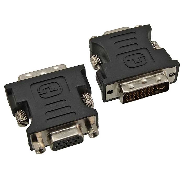 Переходной разъём RUICHI DVI24+5/VGA15F, PVC фото 1