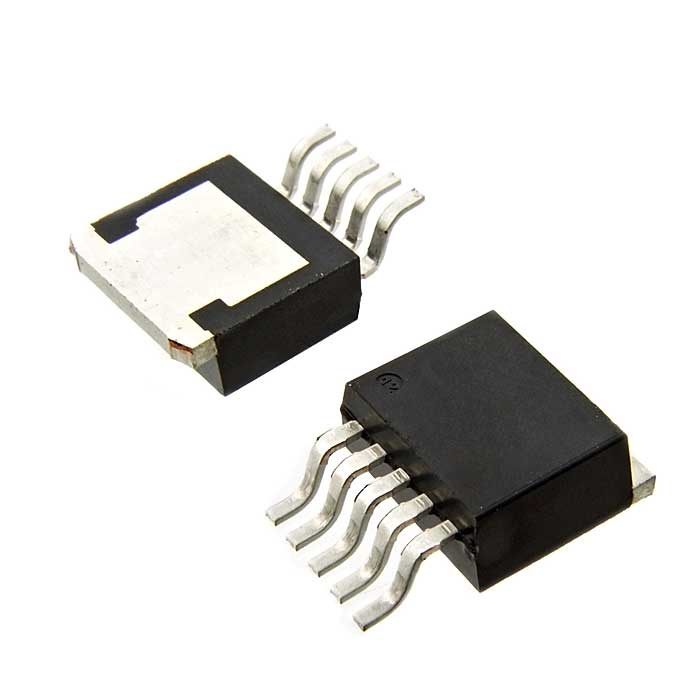 LM2576HVSX-5.0/NOPB, Понижающий регулятор напряжения Texas Instruments, 5В, 3А, корпус   TO-263-5 фото 1