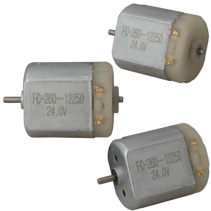 Коллекторный электродвигатель постоянного тока RUICHI FC-260-12250, 24 В фото 1
