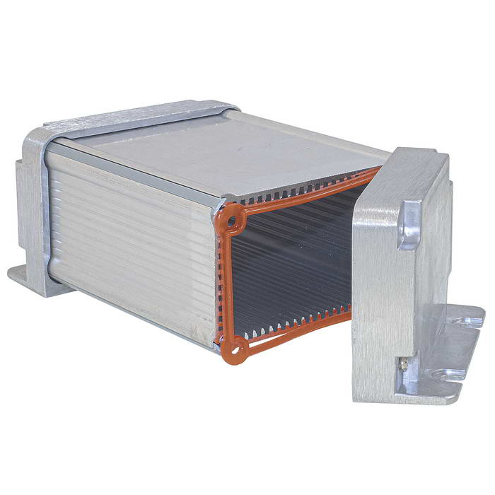 Корпус приборный из алюминиевого профиля с фланцами ZTM-ELECTRO Z35J-1, IP65, 100x88x55 мм фото 1