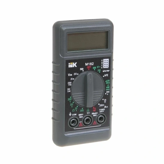 Мультиметр цифровой COMPACT M182 IEK (TMD-1S-182) фото 1