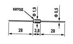 Диод низковольтный КД510А фото 2