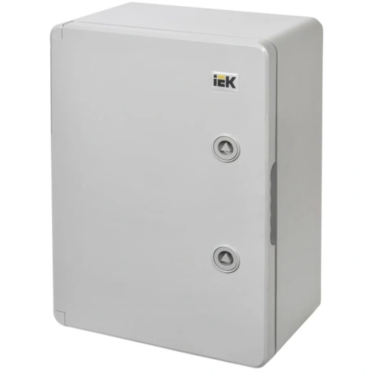 Корпус пластиковый ЩМПп 350х250х150мм глухая дверь УХЛ1 IP65 IEK (MKP93-N-352515-65) фото 1