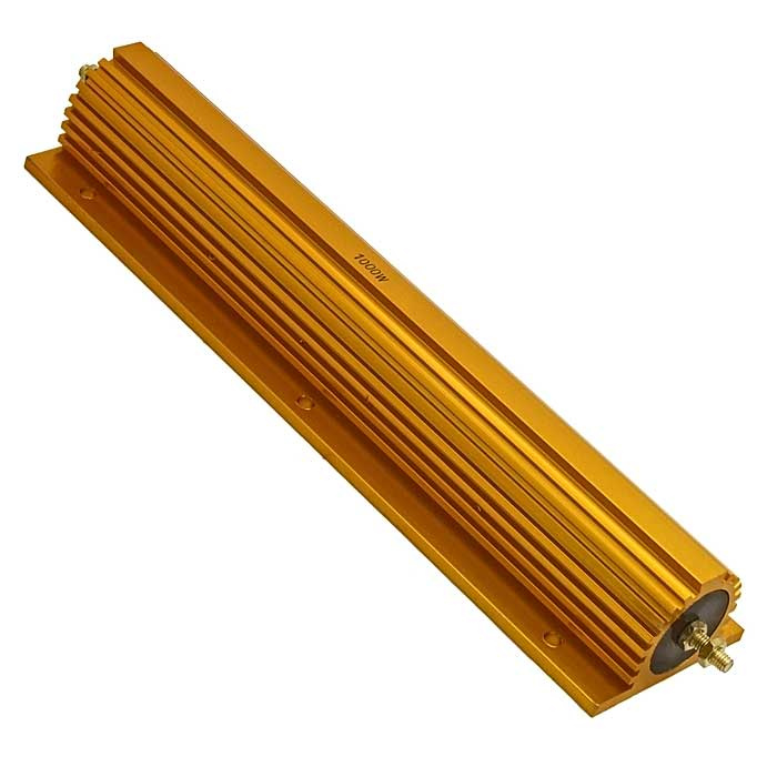 Мощный постоянный резистор RUICHI RX24 1000W 5% 300R, алюминиевый корпус фото 1