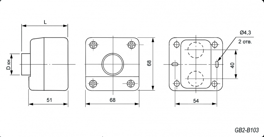 Кнопочный пост RUICHI GB2-B103, (N/O) - запуск электроустановки, IP40/IP65, 10 А, 68х68 мм, открытой установки, черный/серый, кнопка зелёная "START" фото 4
