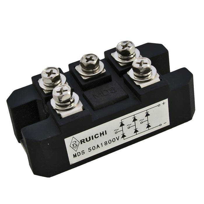 MDS50A-1800V RUICHI диодный мост 1800 В, 50 А, трёхфазный фото 1