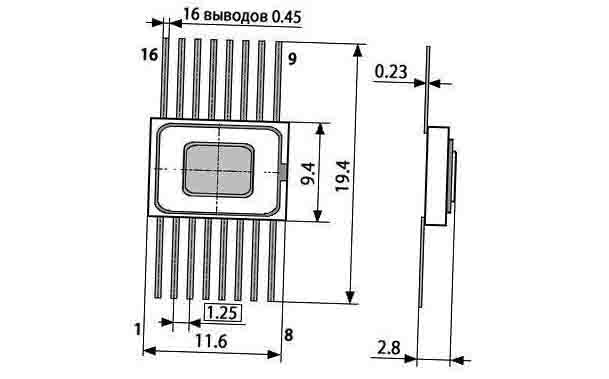 Отечественные микросхемы 564РУ2В (200*г) фото 2