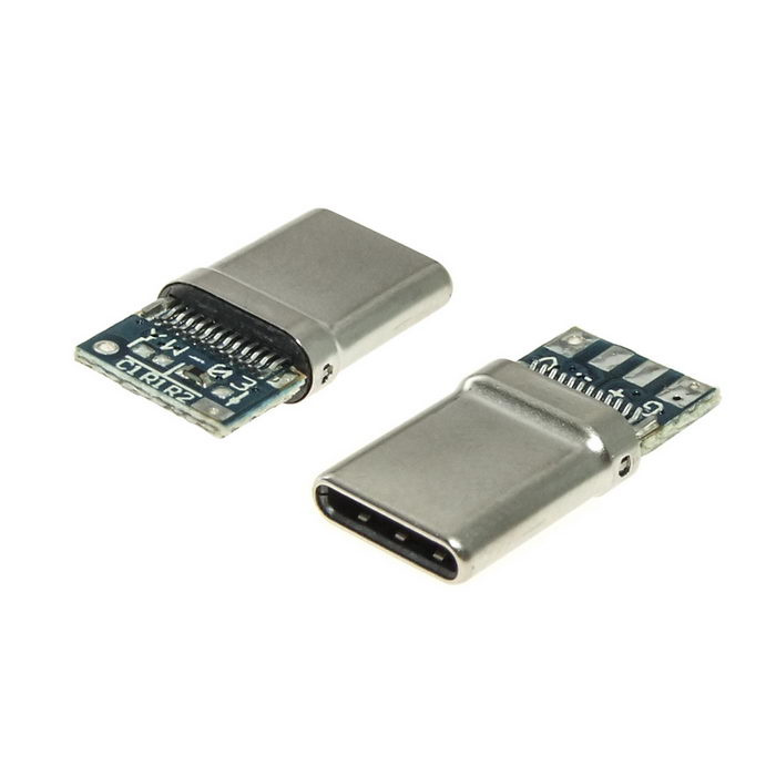 Разъём USB RUICHI USB3.1 TYPE-C 24PM-024, 24 контакта фото 1