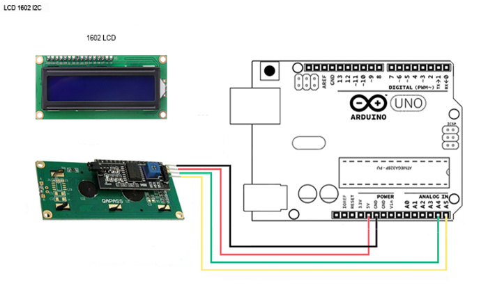 Интерфейсный модуль I2C для дисплея LCD RUICHI фото 2