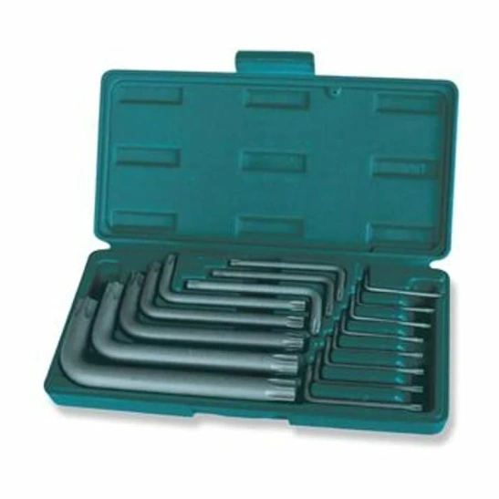 Набор угловых ключей Torx(звезда) Т6-Т70, 16 шт. H0816S Jonnesway фото 1