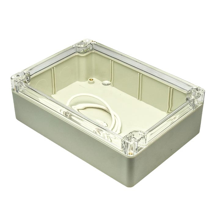 Корпус для РЭА пластиковый пылевлагонепроницаемый ZTM-ELECTRO Z214C, IP65, 171x121x55 мм, с прозрачной крышкой фото 1