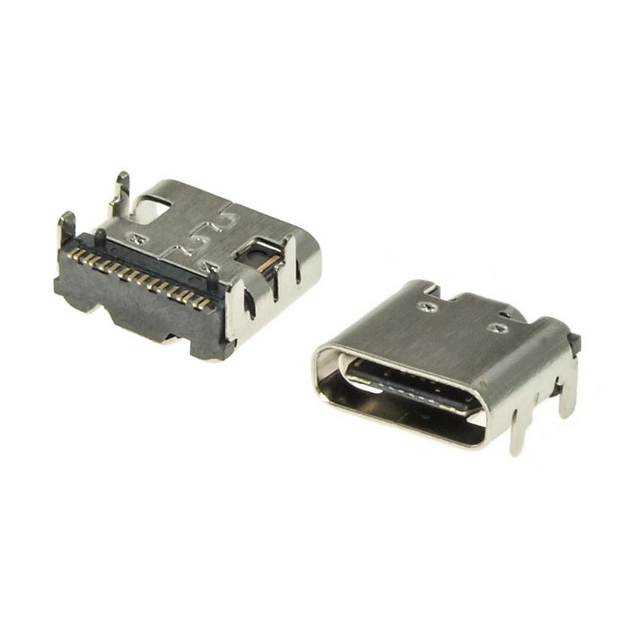 Разъём USB RUICHI USB3.1 TYPE-C 16PF-015, 16 контактов фото 1