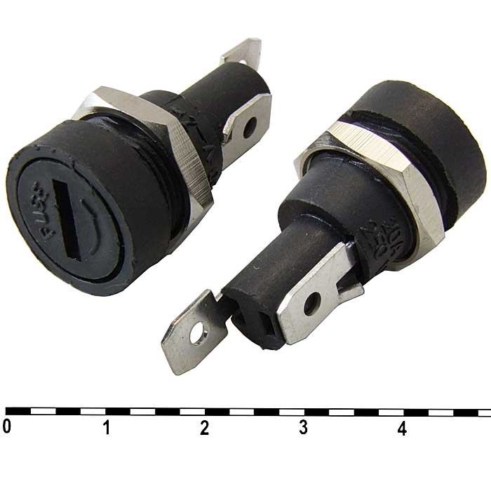 Держатель предохранителя RUICHI ZH263 for 5х20, фото 1