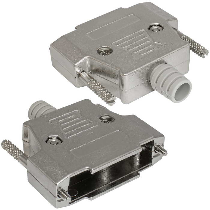 Корпус к разъёму D-SUB RUICHI METAL CASE (DM-25), металл фото 1