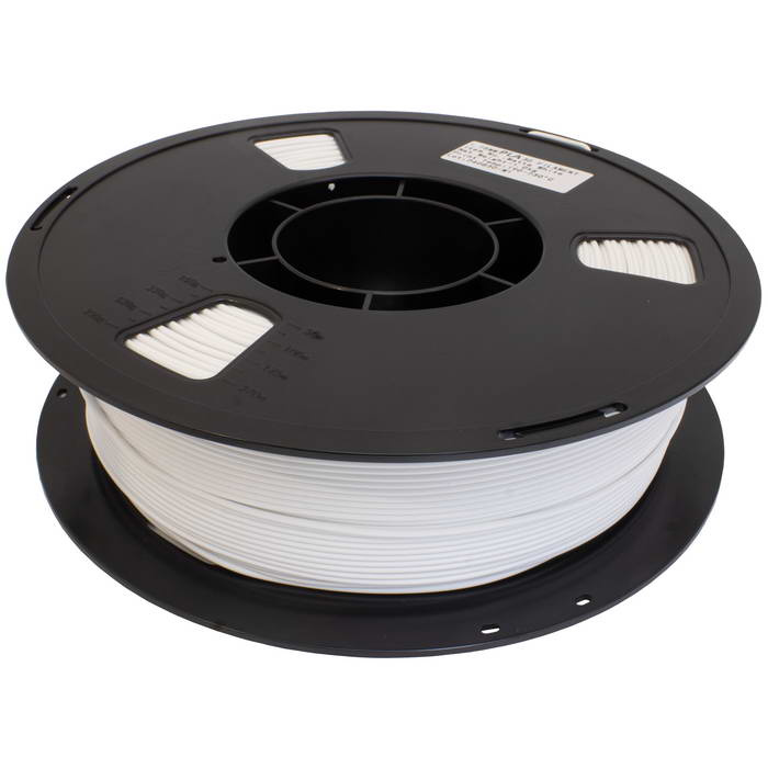 Филамент для 3D-принтера RUICHI PLA-1.75-MAT-WHT-1KG, PLA пластик, матовый, катушка 1 кг, 1.75 мм, белый фото 1
