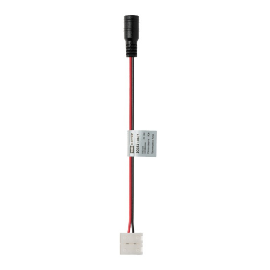 Коннектор TDM (SQ0331-0407) для светодиодной ленты 10 мм, разъем - Jack 5,5 (2 шт упак.) фото 1